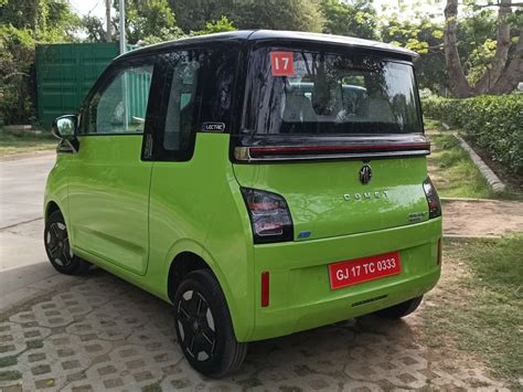 MG Comet EV Unveiled In India - Design, Cabin, Features, Dimensions And ...