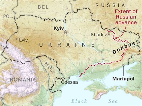 Map Of Ukraine