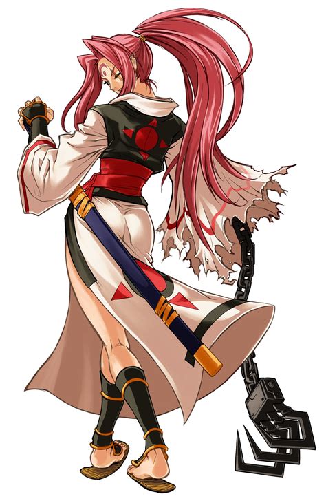 Baiken from the Guilty Gear Games | Game-Art-HQ