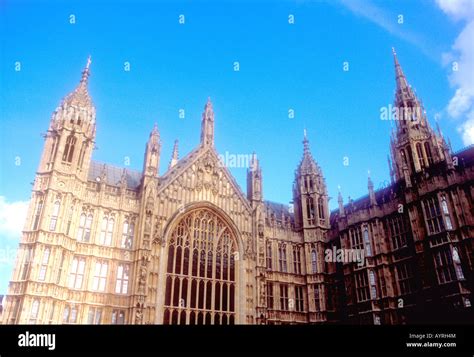 Gothic architecture of the Parliament building in London, England Stock Photo - Alamy