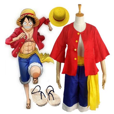 One Piece Monkey D. Luffy Cosplay Costume