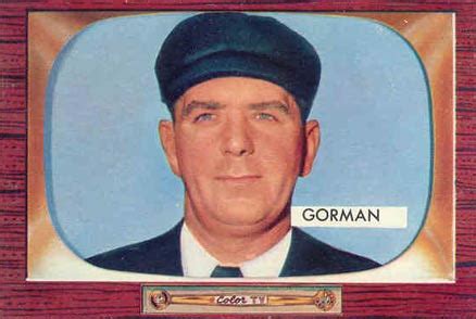 1955 Bowman Thomas D. Gorman #293 Baseball - VCP Price Guide