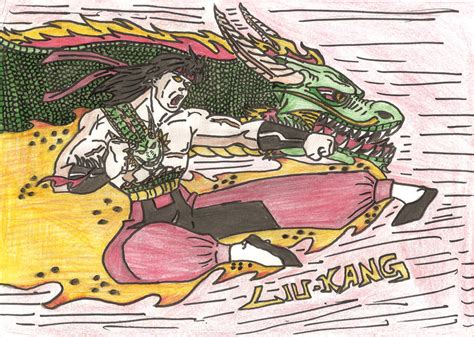 liu kang dragon fire by LIPEBRAZILKOMBAT on DeviantArt