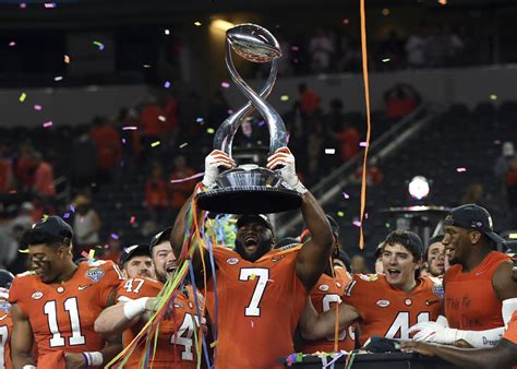 College Football Playoff: Alabama, Clemson again for title