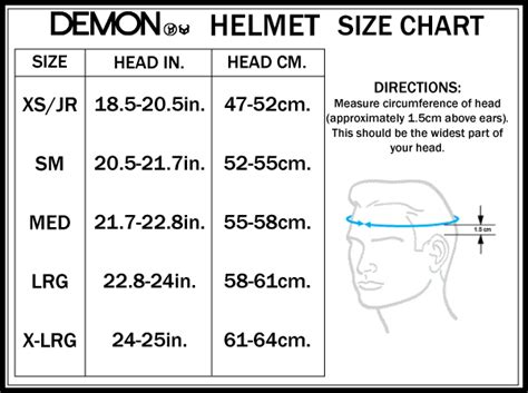 Ride Snowboard Helmet Sizing Chart - jkenergy