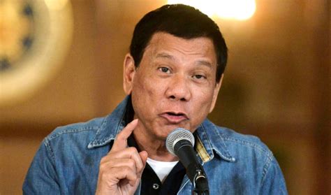 Philippines' Duterte says he'll convince nations to leave the International Criminal Court