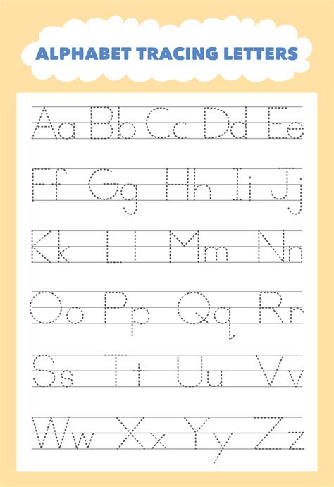 Tracing Letters For Preschoolers: A Helpful Guide – Worksheets Decoomo