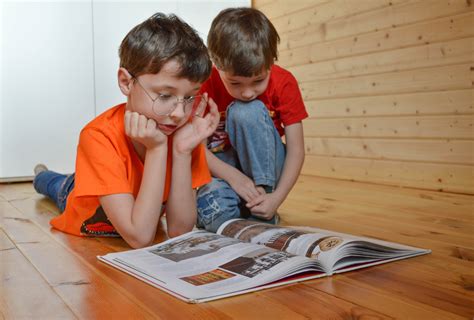 Boys Are Reading A Book Free Stock Photo - Public Domain Pictures