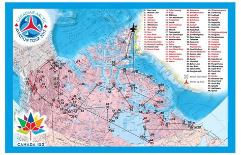 Canadian Arctic Aviation Tour 2017, CAAT Northern Canada Air Show Tour