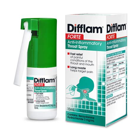 Difflam Forte Throat Spray | Difflam /Singapore