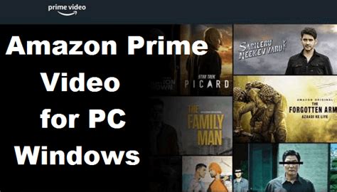 Amazon Prime Video for PC Windows (7,8,10) & Mac Watch Live Programs ...