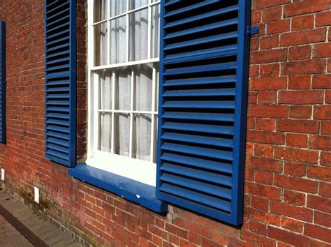 Wooden Window Shutters Exterior