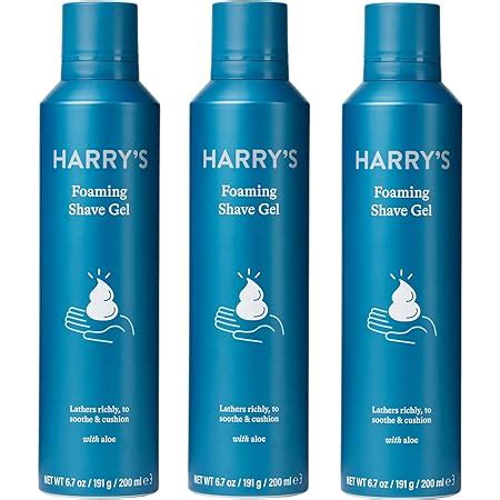 Amazon.com: Harry's Shave Gel - Shaving Gel with an Aloe Enriched ...