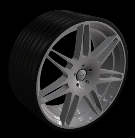 Audi RS4 style wheel by Yair Sharim at Coroflot.com