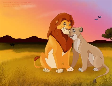 Mufasa and Sarabi - Mufasa & Sarabi Fan Art (24376966) - Fanpop