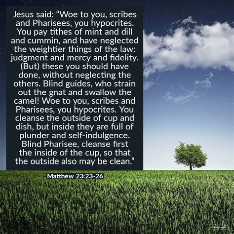 #dailygospel | Jesus quotes, Scribes and pharisees, Sayings