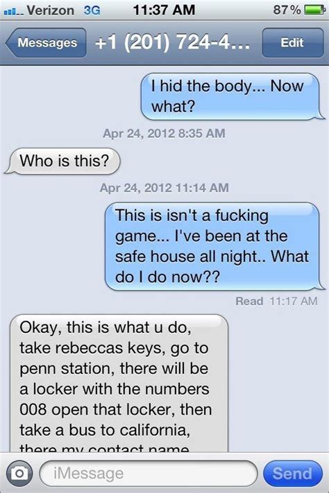 Whoever sent this text to a random number. | Funny texts, Funny text messages, Funny messages