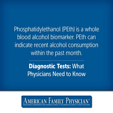 Phosphatidylethanol Test for Identifying Harmful Alcohol Consumption | AAFP