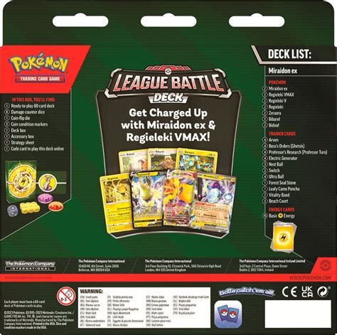 "Miraidon ex League Battle Deck" Revealed! - PokeBeach | PokéBeach.com Forums