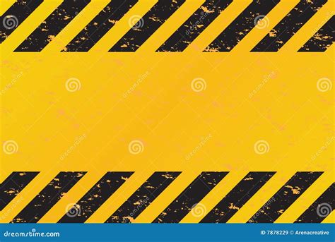 Hazard Stripes Vector Royalty Free Stock Images - Image: 7878229