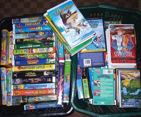 90vhs1 | lot of 90 vhs tapes. kids & children's videos, disn… | Flickr