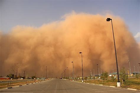 What Is A Dust Storm? - WorldAtlas.com