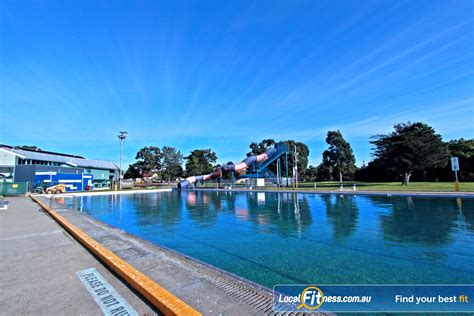 East Keilor Leisure Centre Outdoor Pool Keilor East | The Giant Water Slide Is Popular During ...