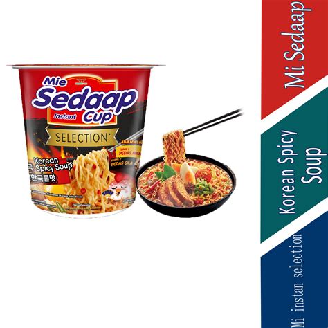 Mie sedaap - Cup Selection - Korean Spicy Soup - 75g | Lazada Indonesia