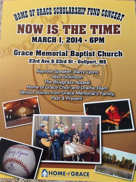 Home of Grace on Twitter: "TONIGHT at 6 is @GraceMemorialBC's concert benefitting @homeofgrace ...