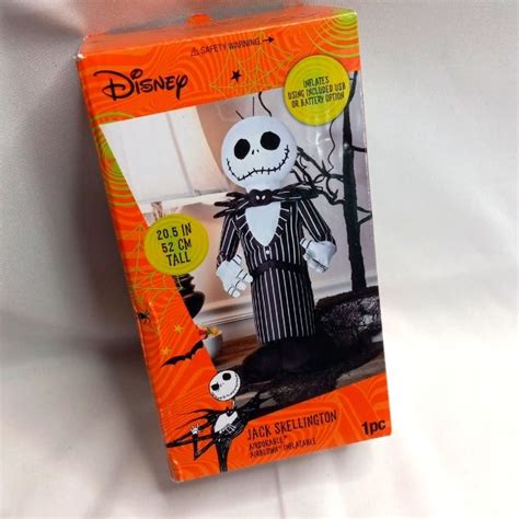 Disney Jack Skellington Airblown Inflatable in 2023 | Disney characters christmas, Disney ...