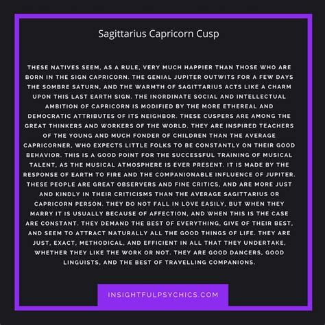 Sagittarius Capricorn Cusp - Meaning, Compatibility, and Personality ...