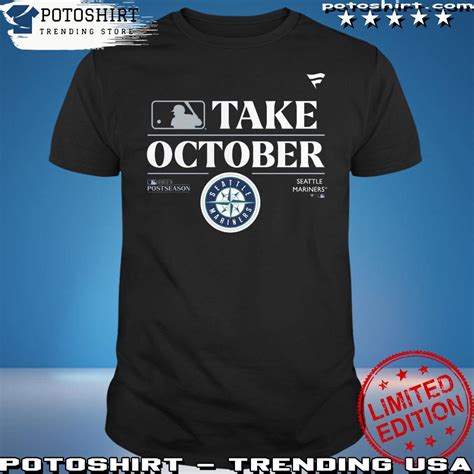 Seattle Mariners Fanatics Branded 2023 Postseason Locker Room T-shirt ...