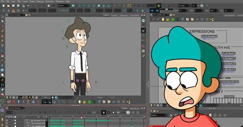 Juhas documents his character rigging process in Harmony Premium - Toon Boom Animation