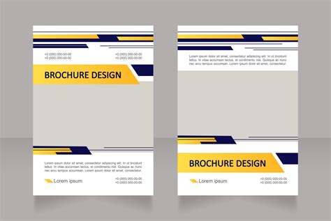 New bank division promotional blank brochure layout design 4813297 Vector Art at Vecteezy