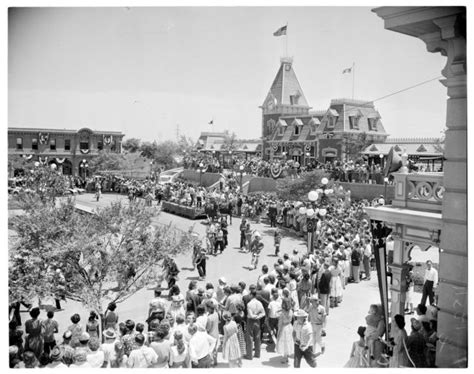 Disneyland Opening Day -July 17, 1955