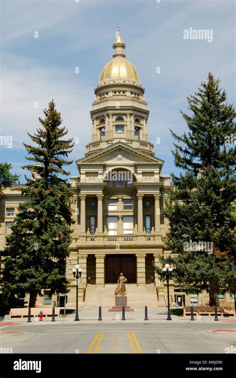 The State Capitol Building at Cheyenne Wyoming WY Stock Photo - Alamy