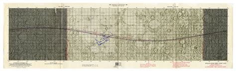 Lot Detail - Alan Bean Signed Apollo Lunar Orbit Chart for the Apollo 12 Mission