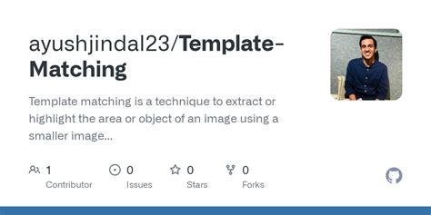 GitHub - ayushjindal23/Template-Matching: Template matching is a ...