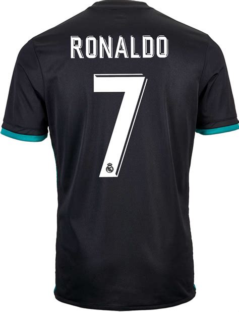 adidas Cristiano Ronaldo Real Madrid Away Jersey 17-18