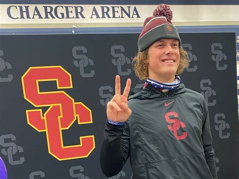 Corner Canyon highly recruited quarterback Jaxson Dart signs with USC ...