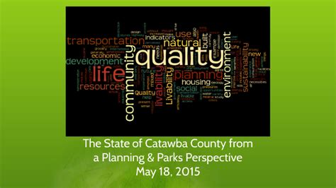 The State of the Catawba County Planning & Zoning Department by Lashana ...