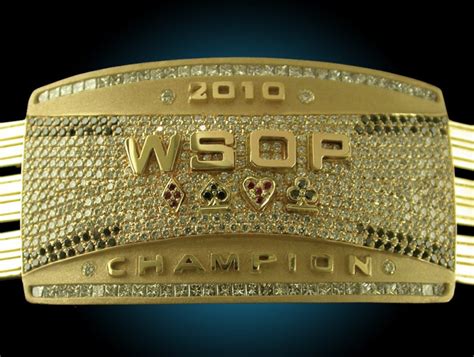 "WSOP 2010" Championship Custom Bracelet - Steve Soffa