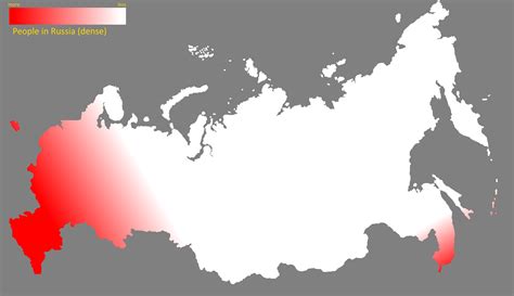 THE Definitive Russia population map (4K HQ) I put a lot off (OC ...