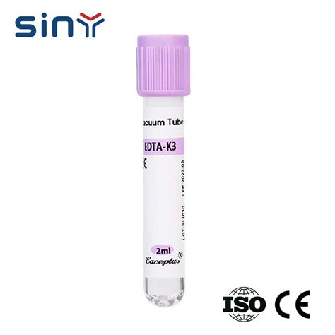 Medical EDTA Tubes For Blood Collection | Sinymedical