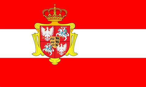 Proper Polish-Lithuanian Union flag with KRs CoA :3 : r/Kaiserreich