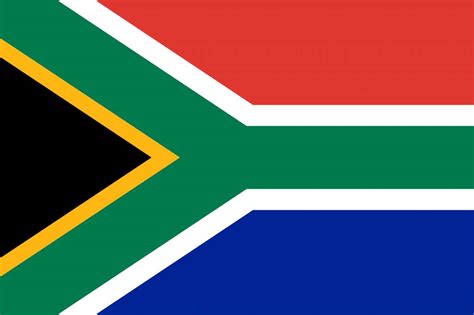 South Africa flag emoji - Country flags