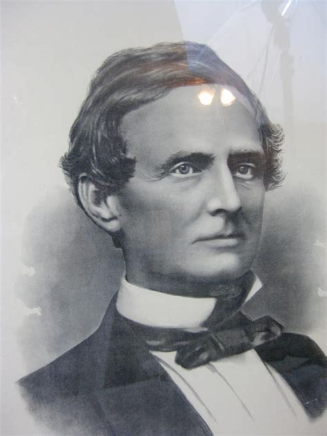 ART] JEFFERSON DAVIS: President Confederate States of America, 1861-1865 (Portrait lithograph ...