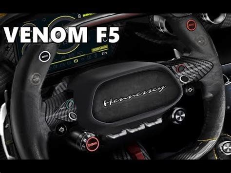 Hennessey Venom F5 (2019) INTERIOR & COLORS - YouTube