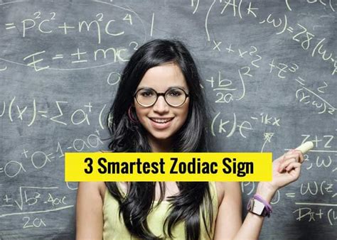 3 Smartest Zodiac Sign According To Astrology - Revive Zone