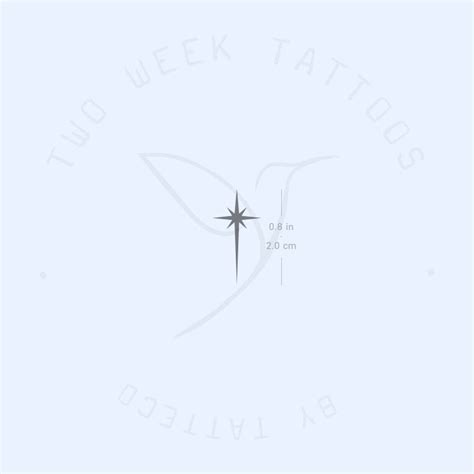 Star Of Bethlehem Semi-Permanent Tattoo - Set of 2 – Tatteco